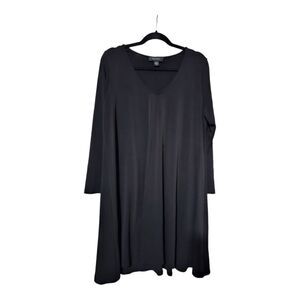 KAREN KANE Long Sleeve V-Neck Dress - Size 2X